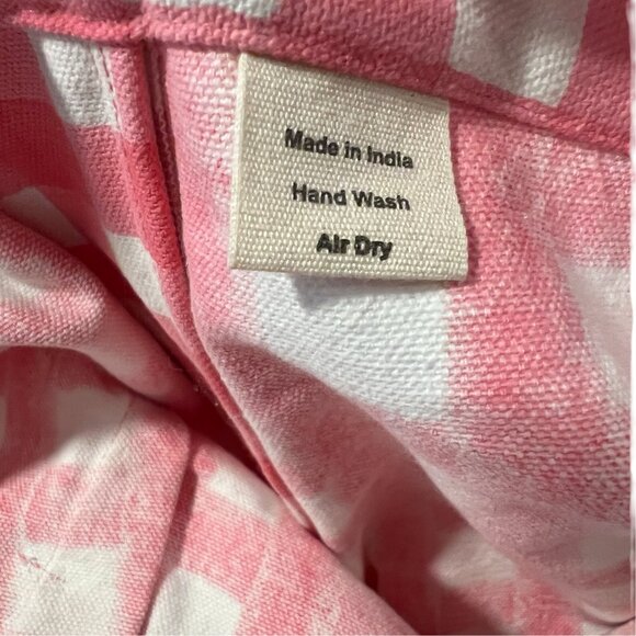 J. Crew Red and White Checkered Wide Leg Pants - Picture 7 of 10